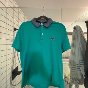 Lacoste Men's Green Polo Shirt